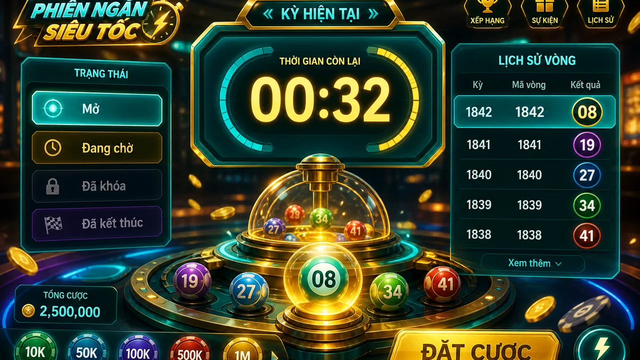 Đọc nhanh nhãn thời gian và kết quả: thuật ngữ trạng thái vòng chơi trên 79king nghĩa là gì